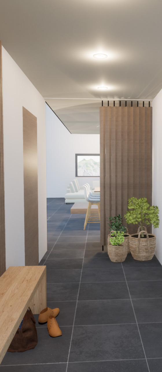 L'architecture d'intérieur 3 ABA